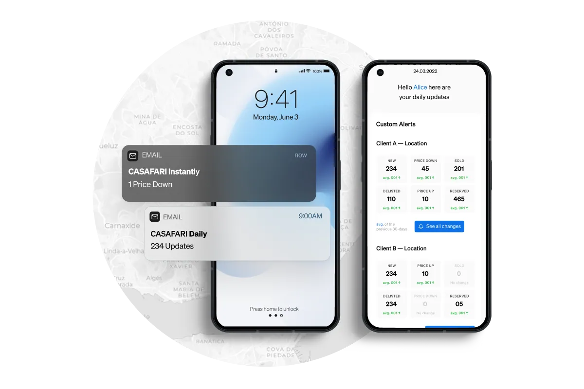 Receiving CASAFARI Alerts notifications on your mobile phone