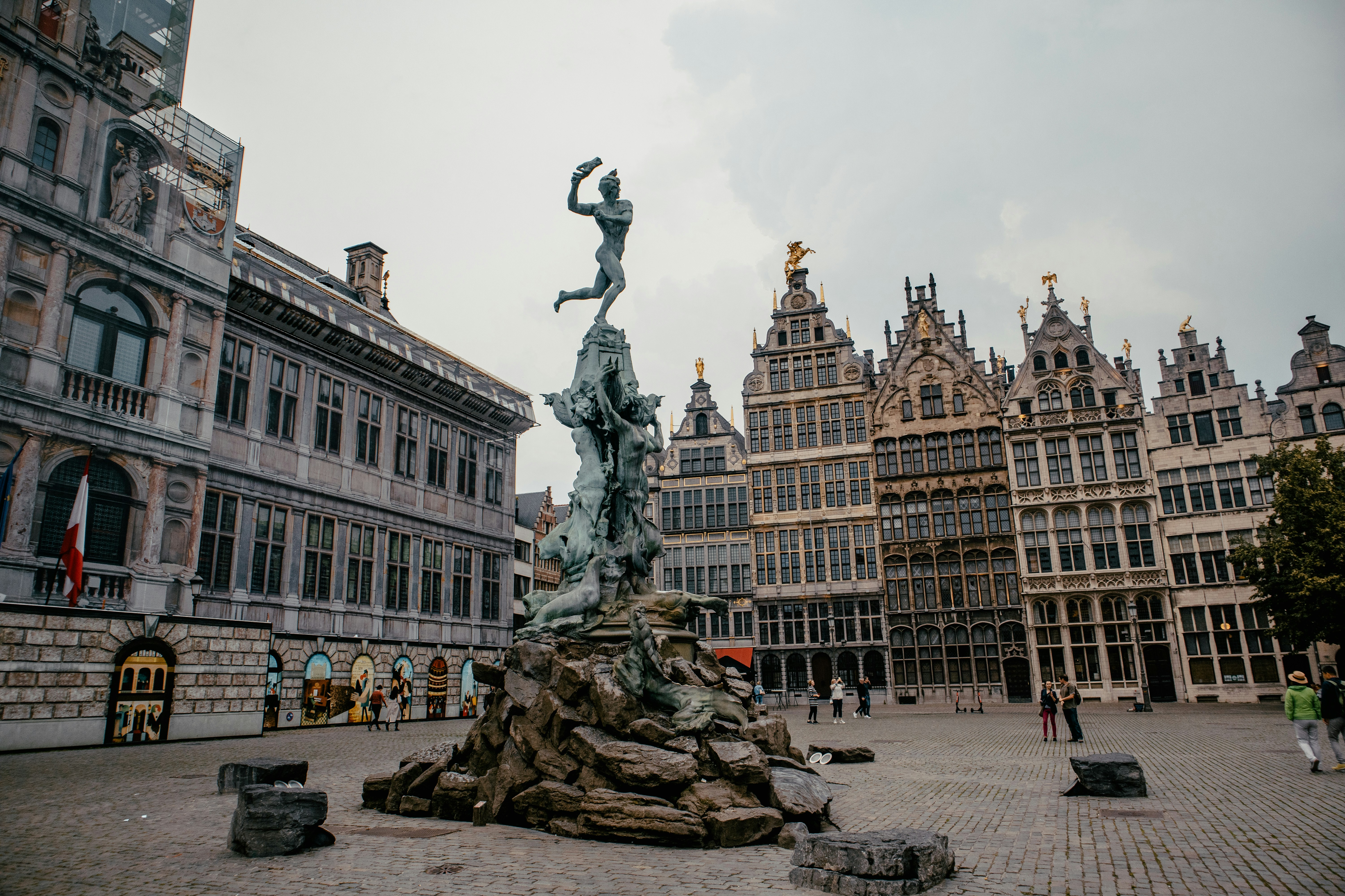 La Grand-Place, à Anvers