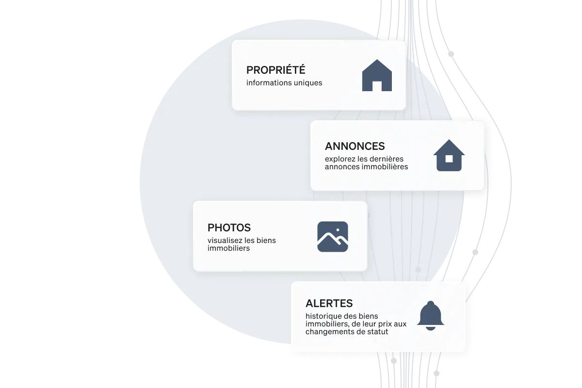 données immobilières complètes avec Data Export