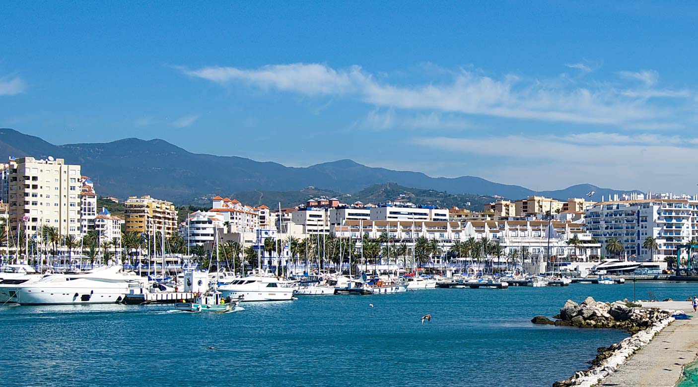 Estepona property selection next to marina.