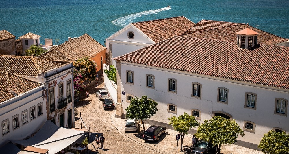 Ruas de Faro, Algarve, Portugal