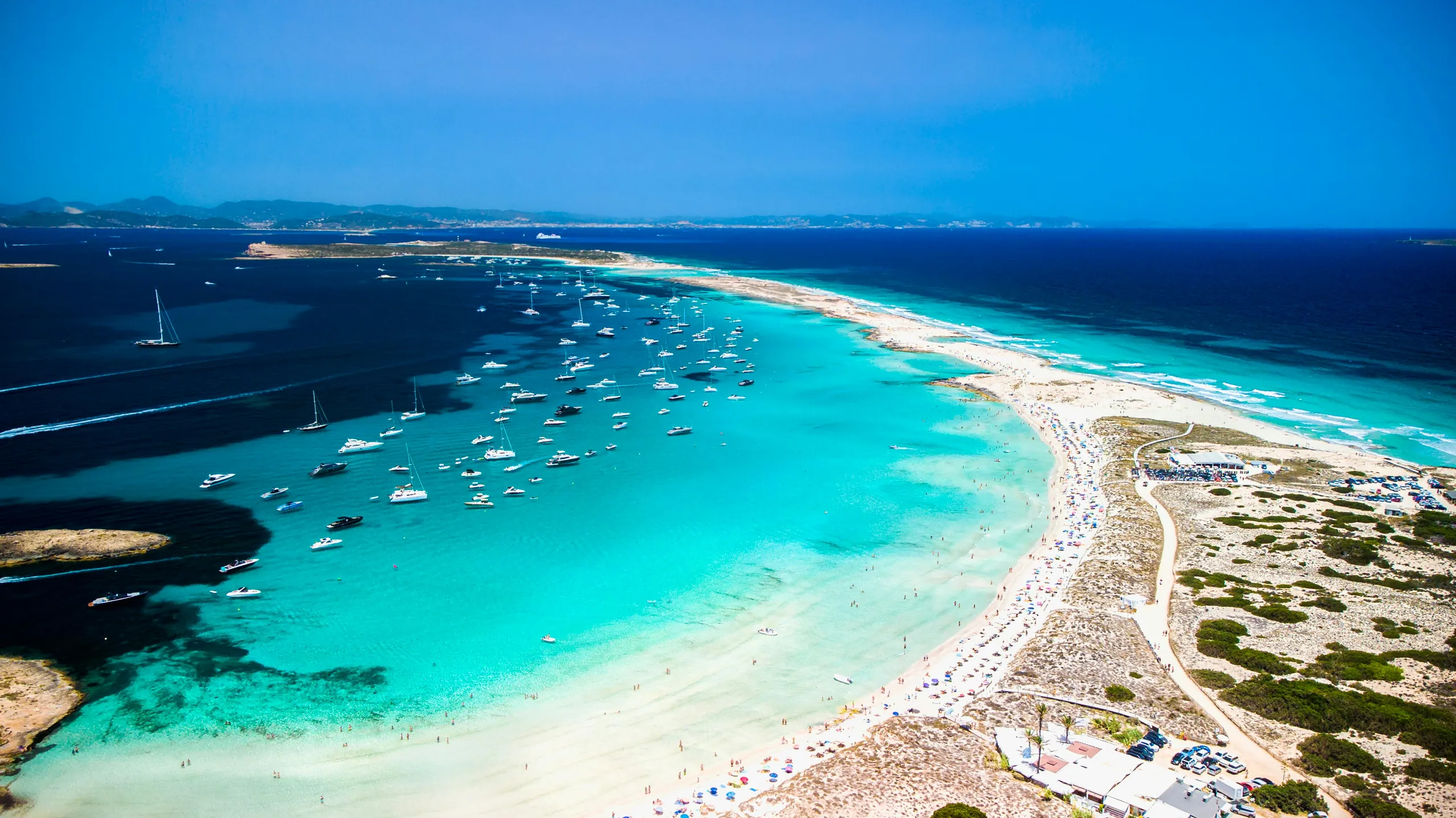 Playa en Formentera, Ibiza, España