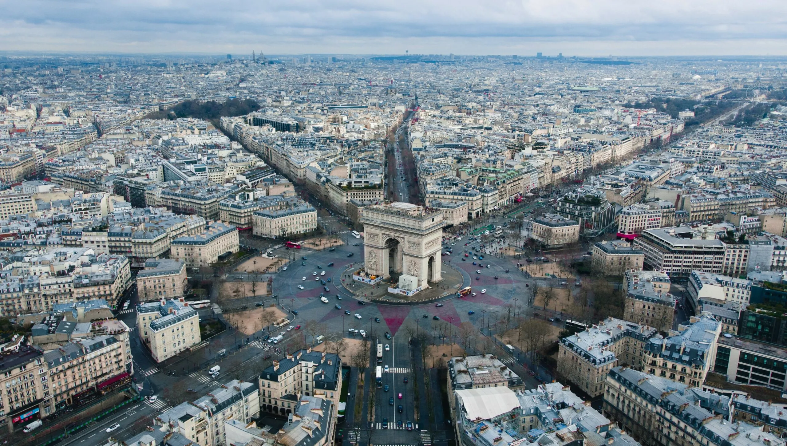 Triumphal arch, Paris, France