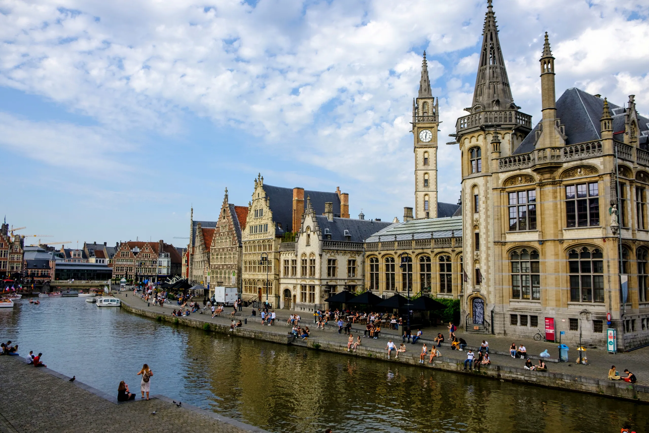 Ghent, a town by the river