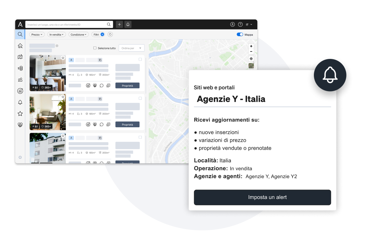 Trova più facilmente le proprietà di venditori privati con la ricerca immobiliare di CASAFARI.
