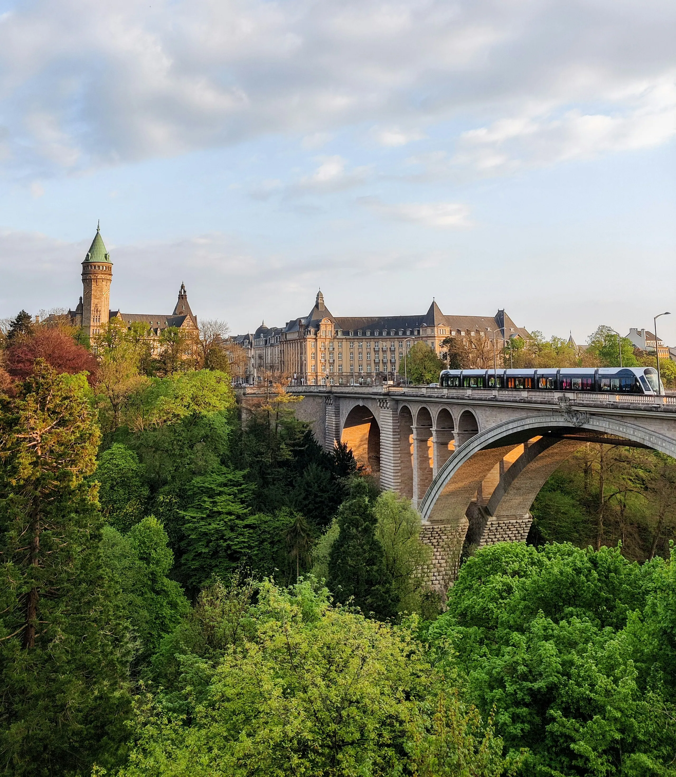Luxembourg City provides free transportation to all residents and visitors
