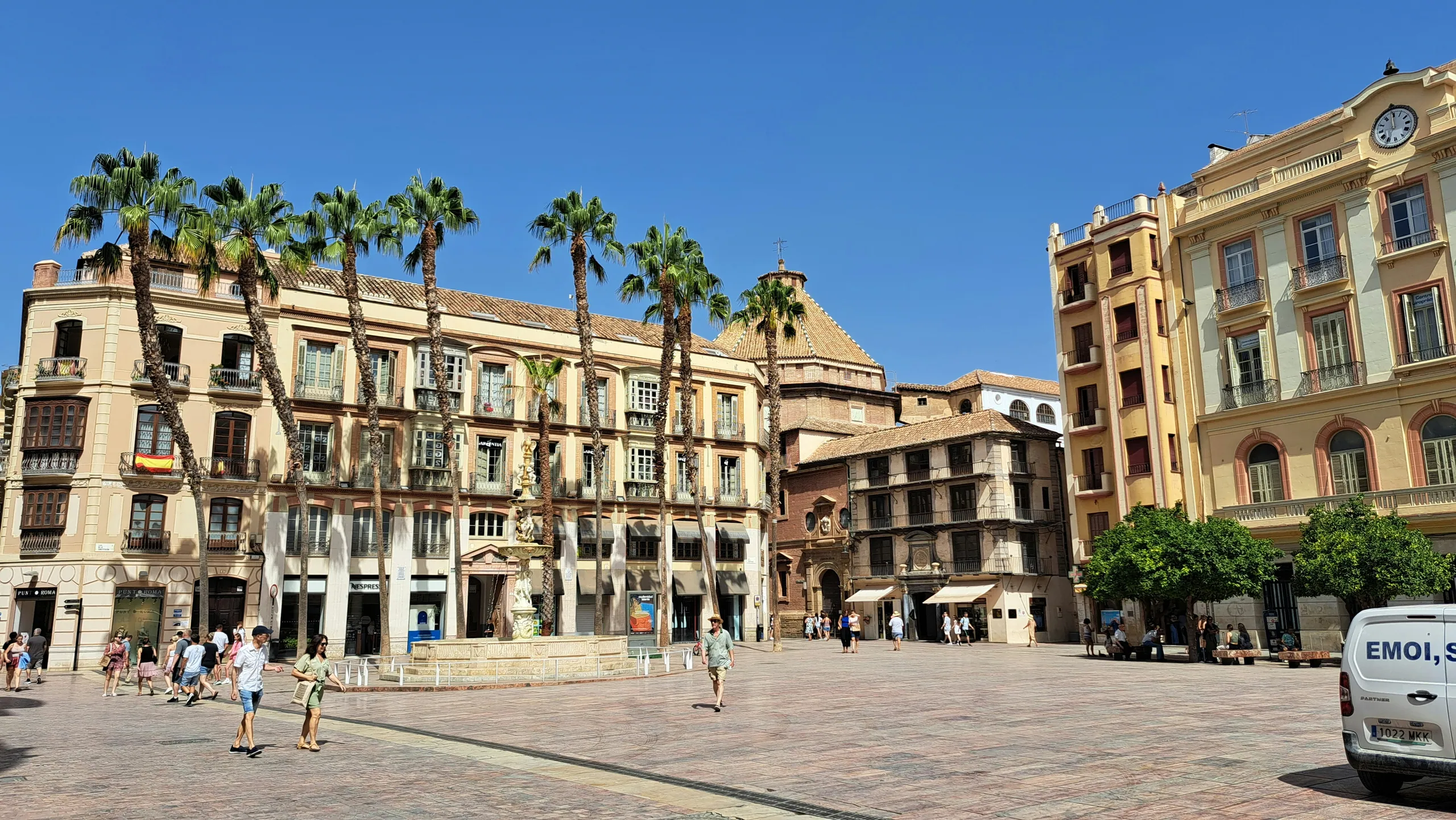 Plaça de la Constitució, Màlaga, Espanya