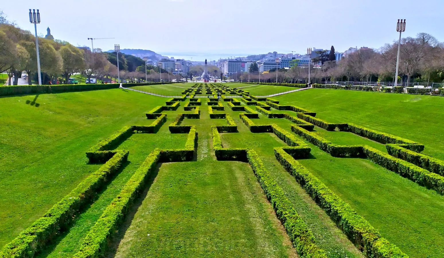 Parque Eduardo VII, no centro de Lisboa