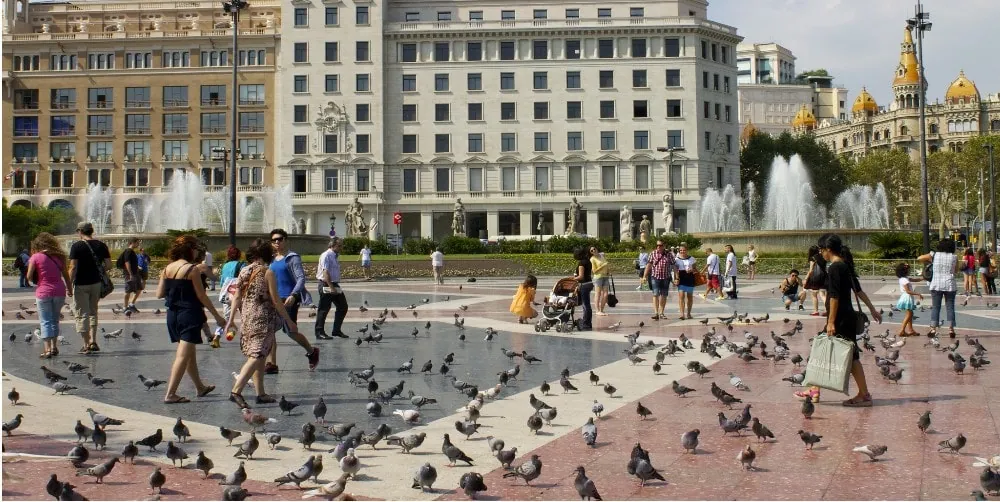 Plaça al Raval, Barcelona, Espanya