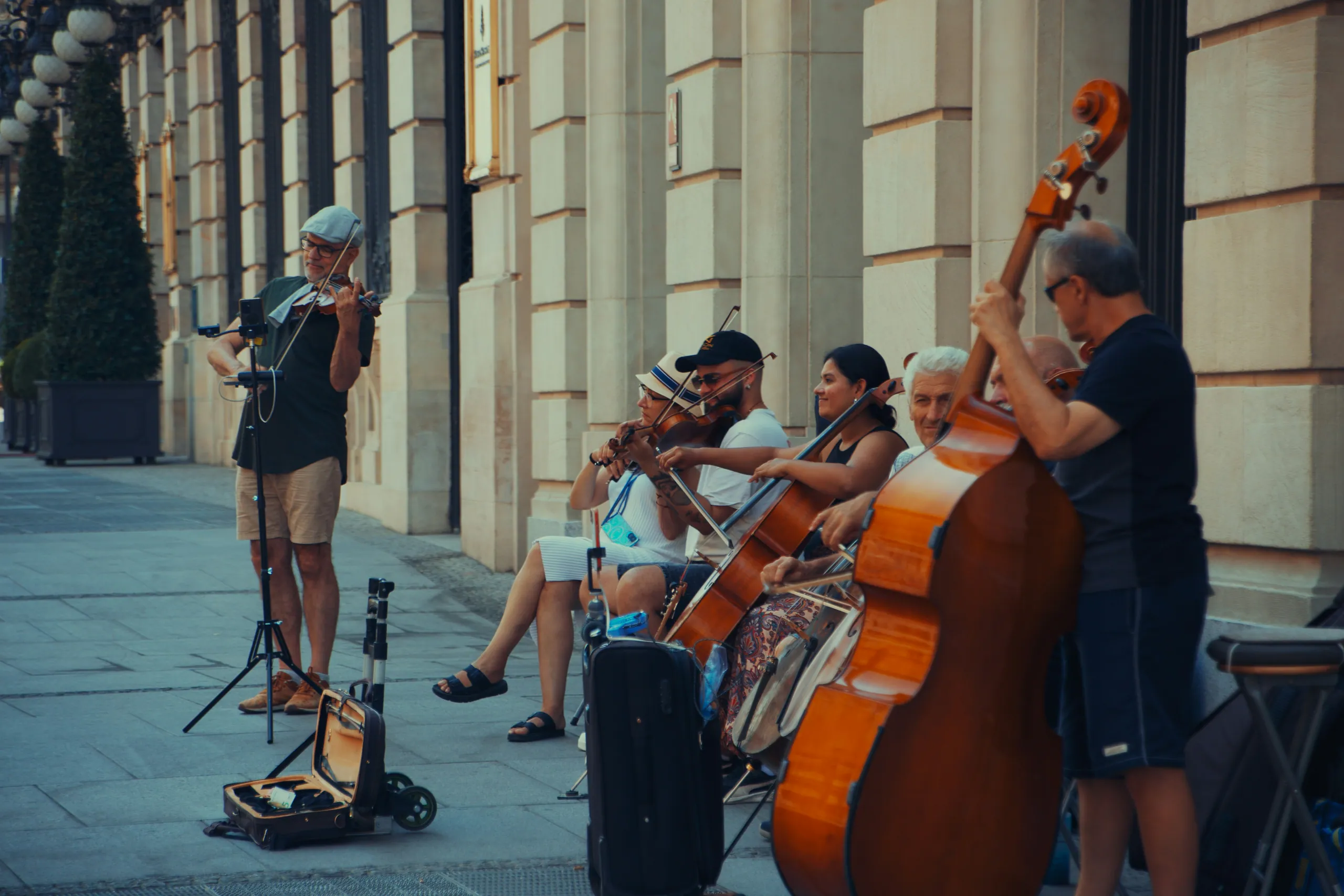 músics als carrers de Madrid