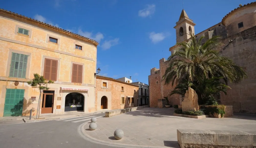 Parish Church of Sant Andreu on Plaça Major in Santanyí