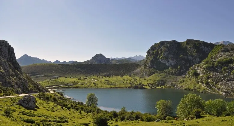 Llac d'Enol, a Astúries, Espanya
