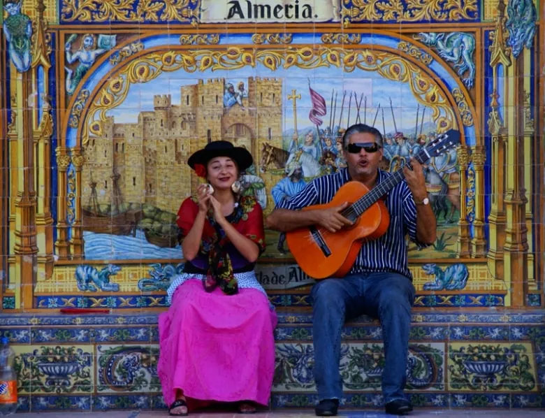 Flamenc a Almeria, Espanya