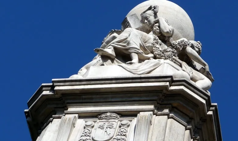Monument a Cervantes, Plaza de España, Madrid