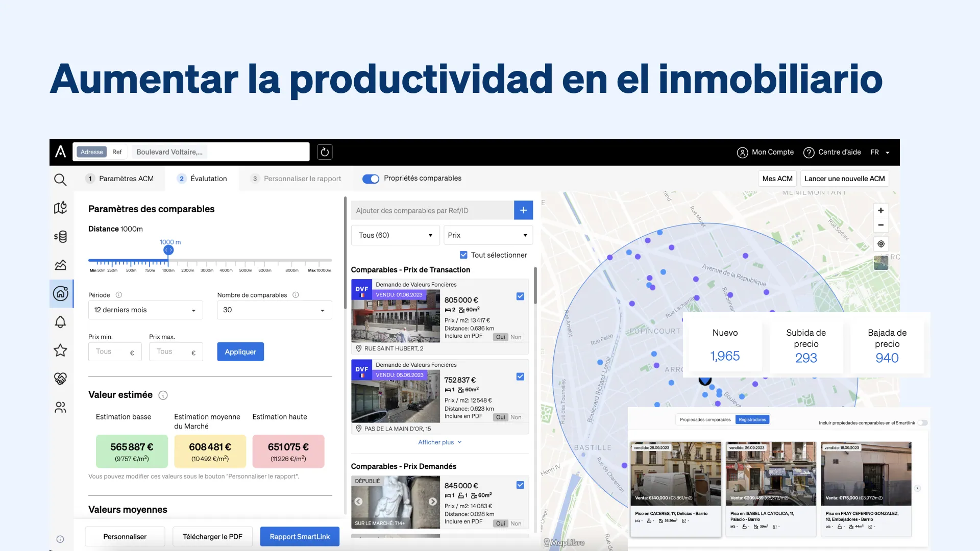 Productes CASAFARI per augmentar la productivitat al sector immobiliari