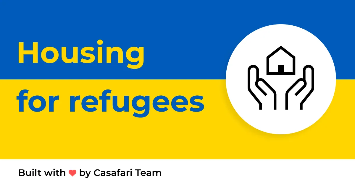 Housing for Refugees, built by CASAFARI