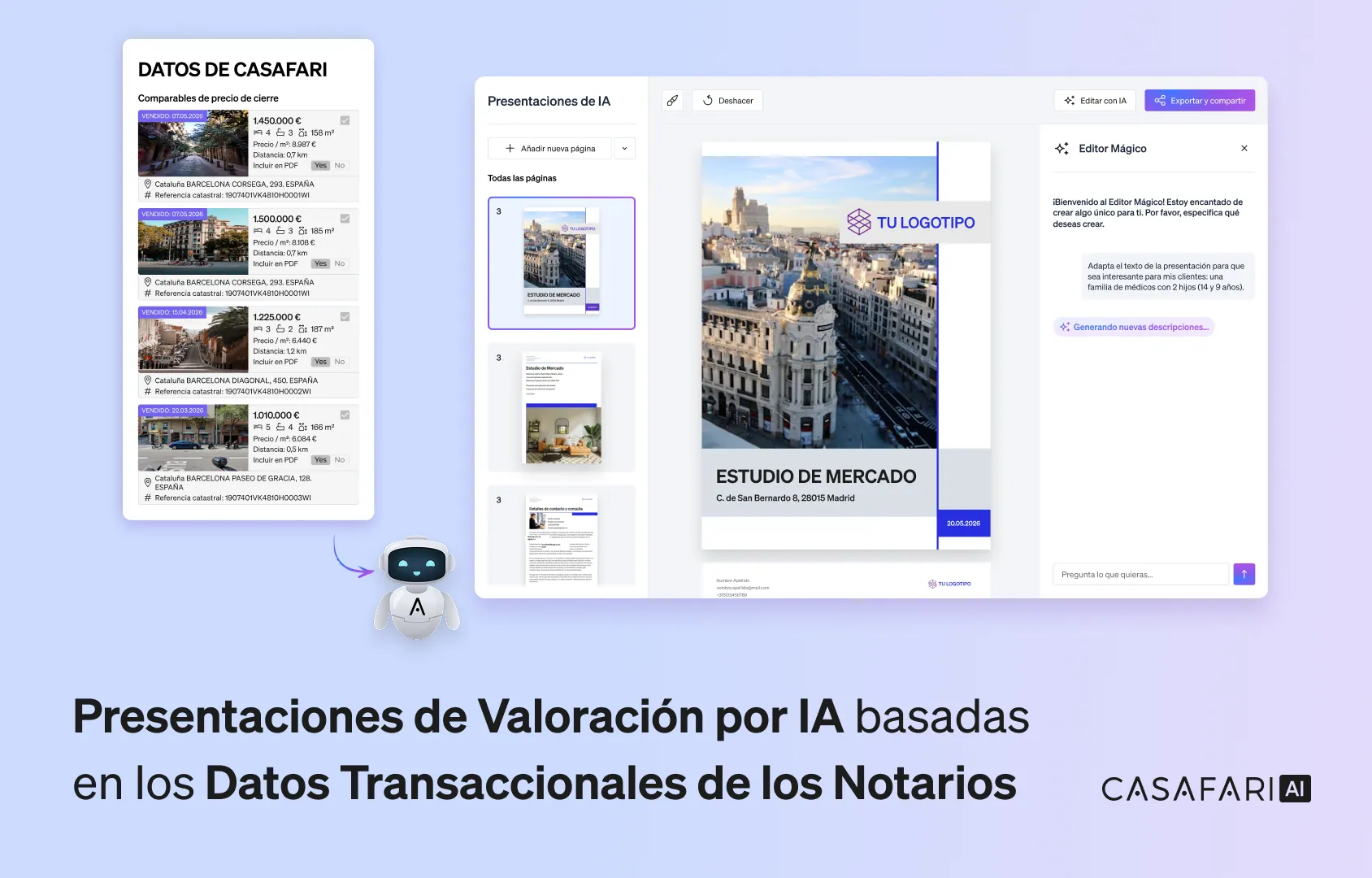 Gràfic que utilitza dades notarials per mostrar l'impacte financer de sobrevalorar un habitatge.