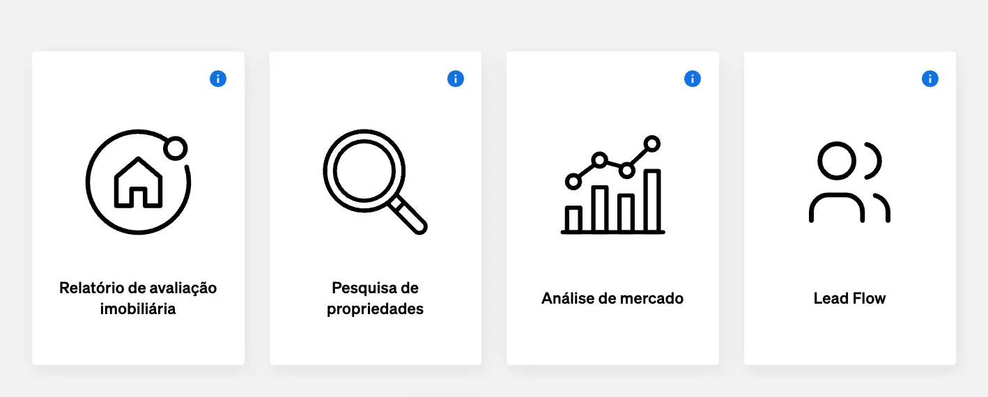 Página de início da CASAFARI
