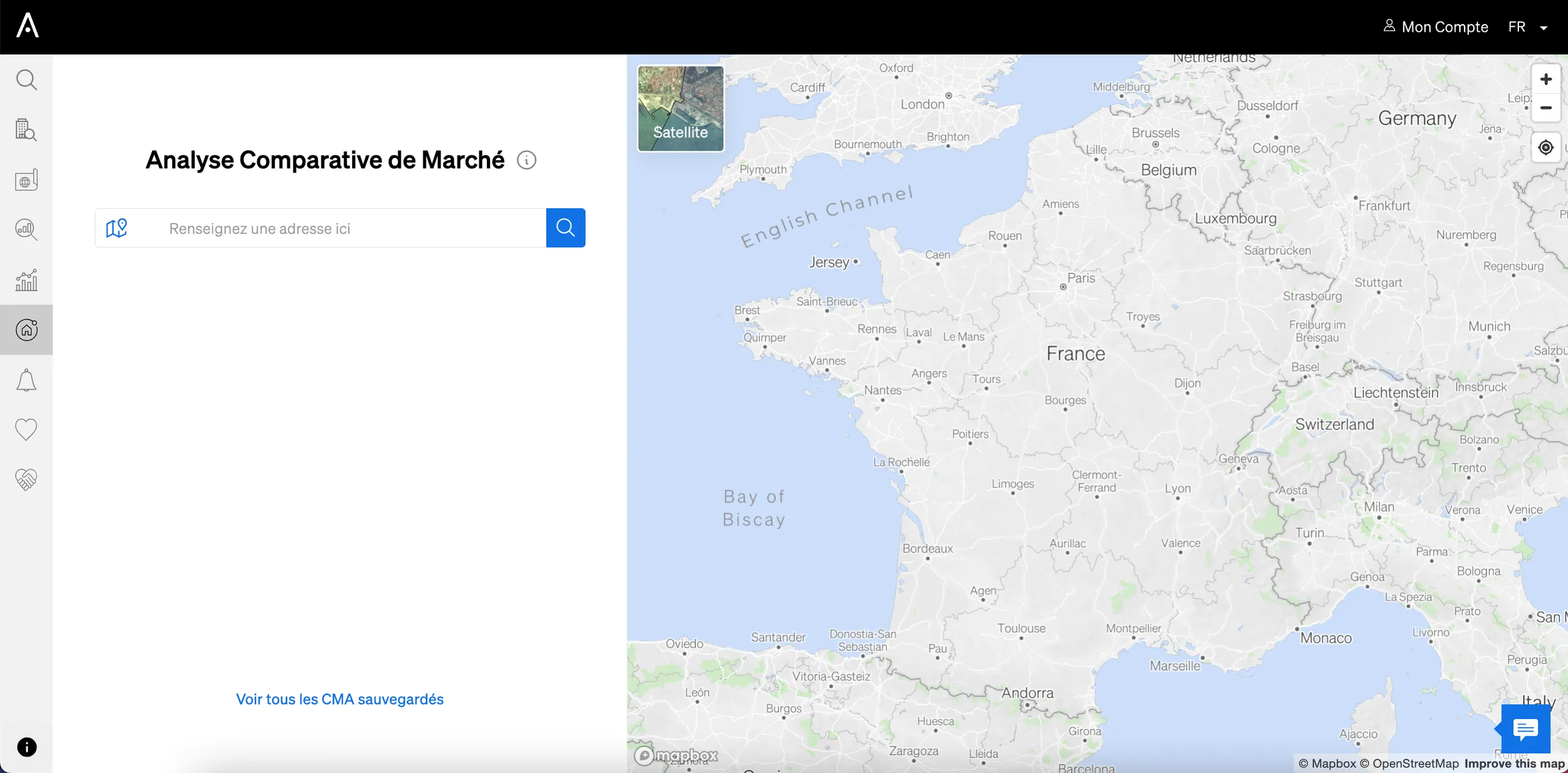 Indiquez l'adresse du bien que vous souhaitez vendre ou louer.