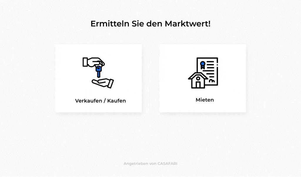 Die Schritte des CASAFARI-Lead Magnet