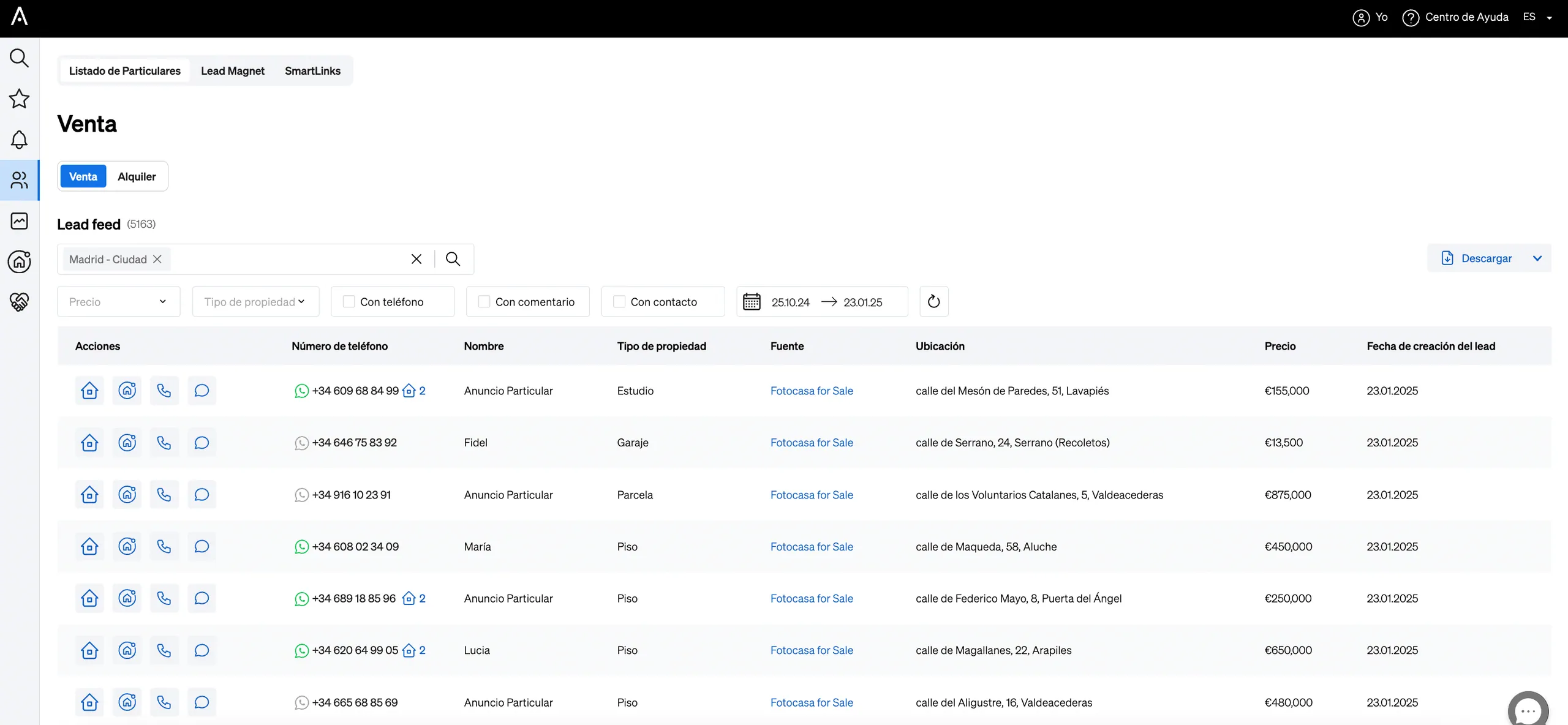 LeadFlow Llistats de Particulars, una eina completa per generar negoci sense parar