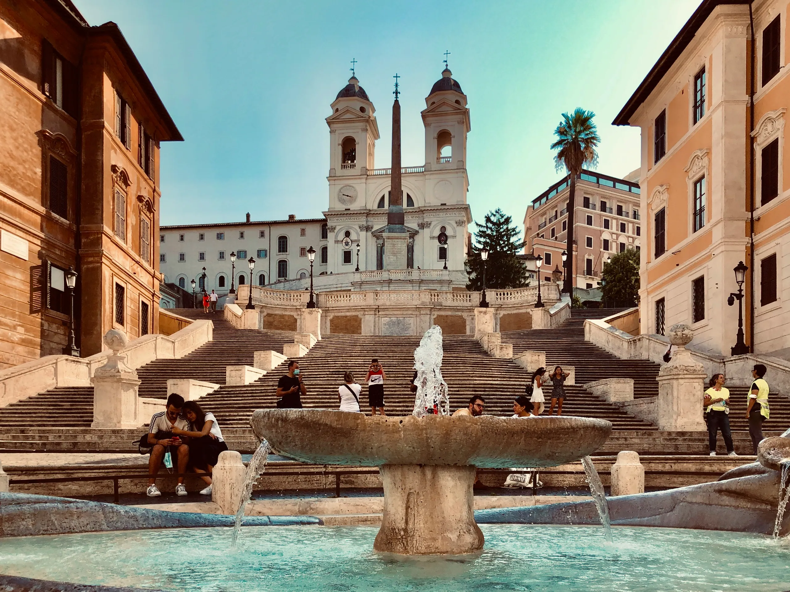 The city centre of Rome, notably one of the most expensive areas in Lazio