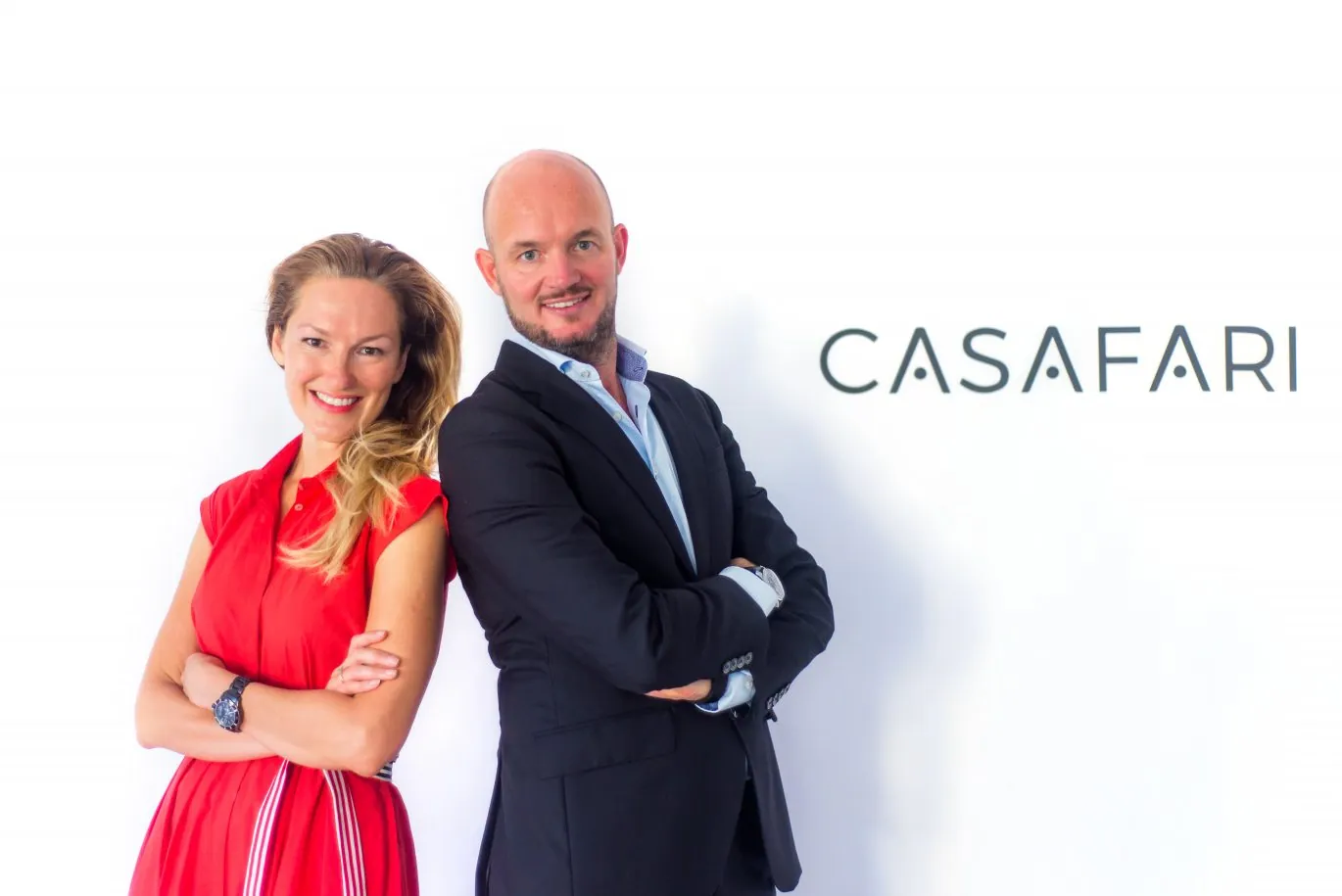 Mila Suharev and Nils Hennings, co-CEOs at CASAFARI
