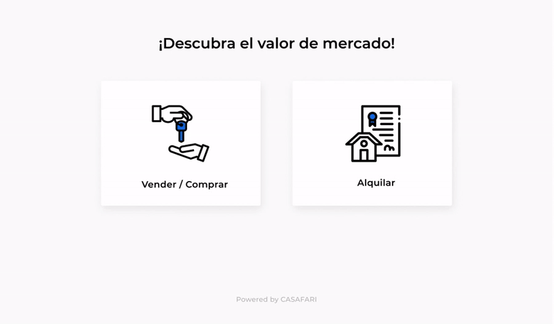 Passos del Lead Magnet de CASAFARI