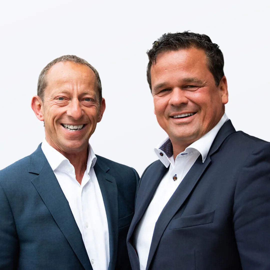 Johann Rastorfer i Ralph Gertig, propietaris de Rastorfer & Gertig Immobilien